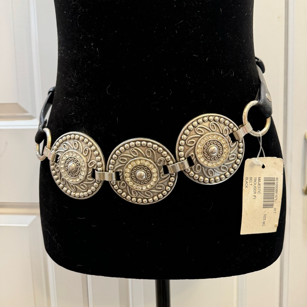 NWT CHICO’S Majestic trouser belt M/L